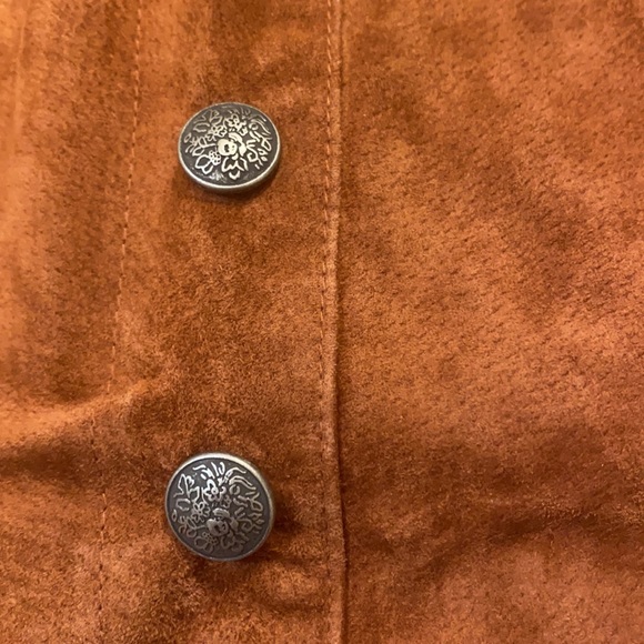 Giani Bini genuine leather rust skirt - Picture 6 of 6